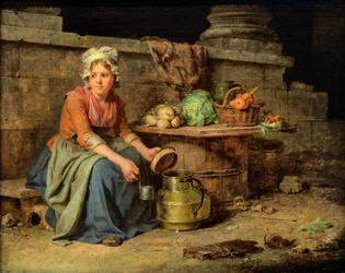 Die kleine Milchmädchen